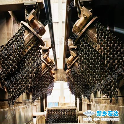 鋼爪甩鏈清理機